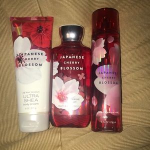 Japanese cherry blossom set